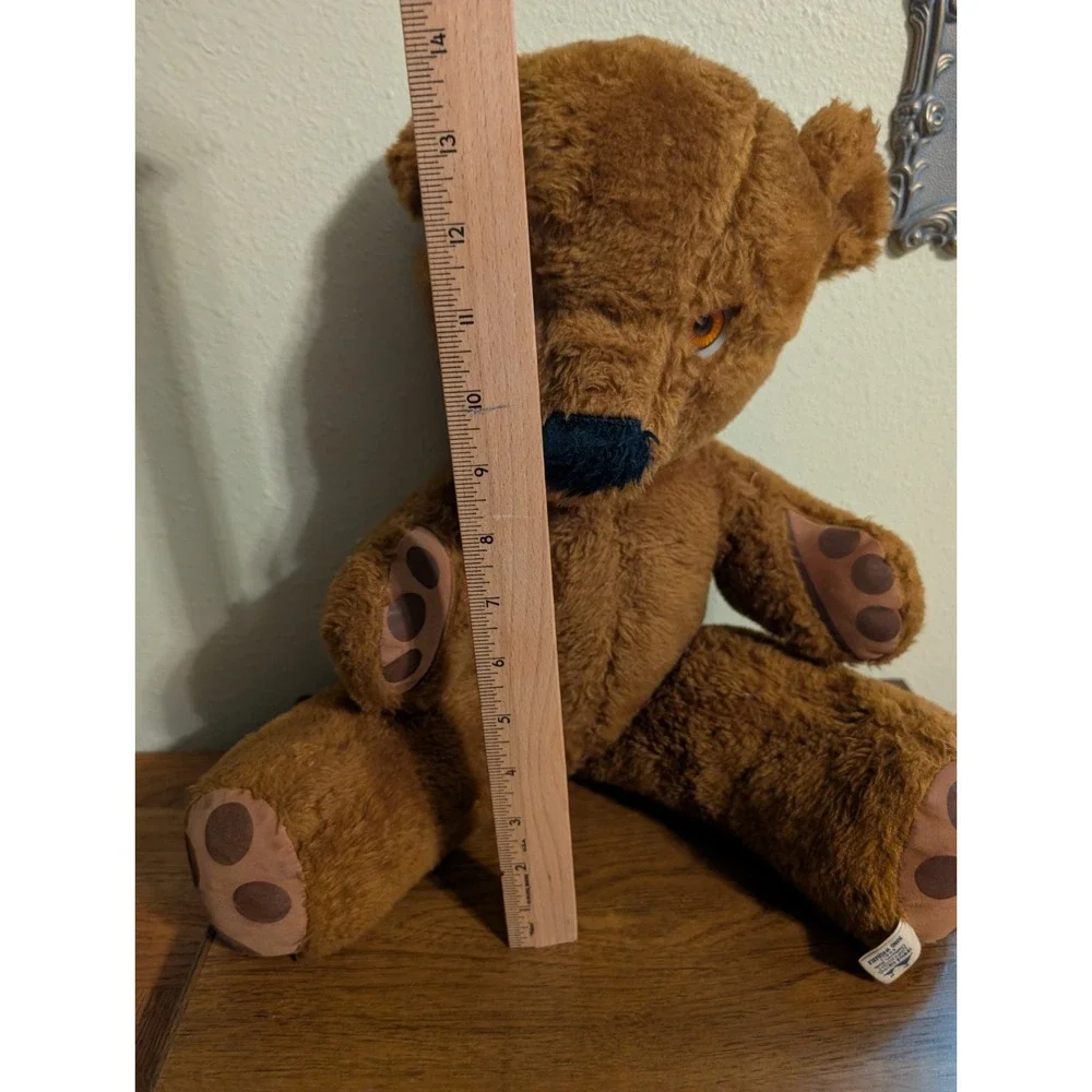 Vintage animal Fair By George Stuffed Plush Bear Cub Brown Teddy Bear 18